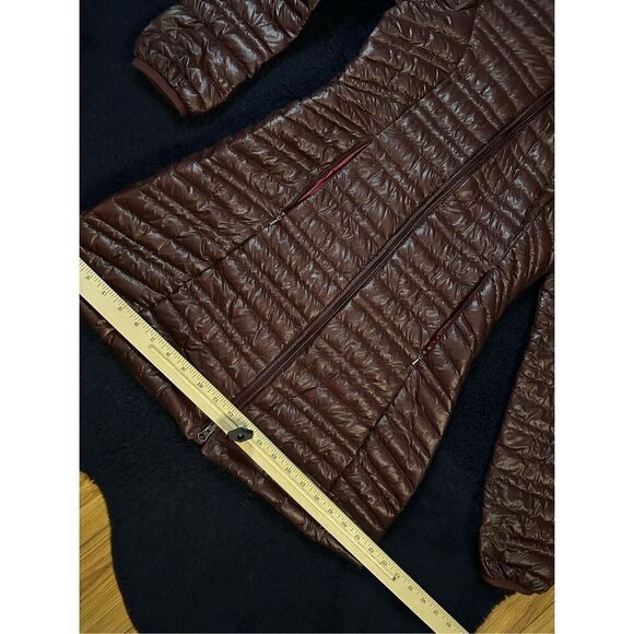 Patagonia Women’s Fiona Down Puffer Maroon Sz Small B27 - Picture 12 of 15